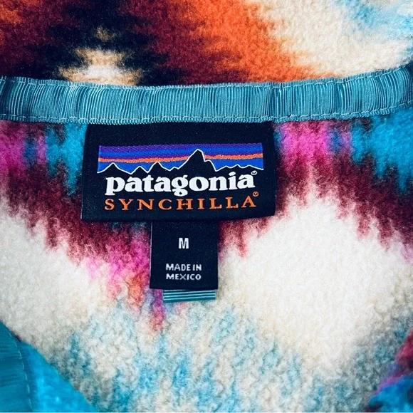 Patagonia Women's Lightweight Synchilla Snap-T Pullover Sz M - Picture 2 of 8